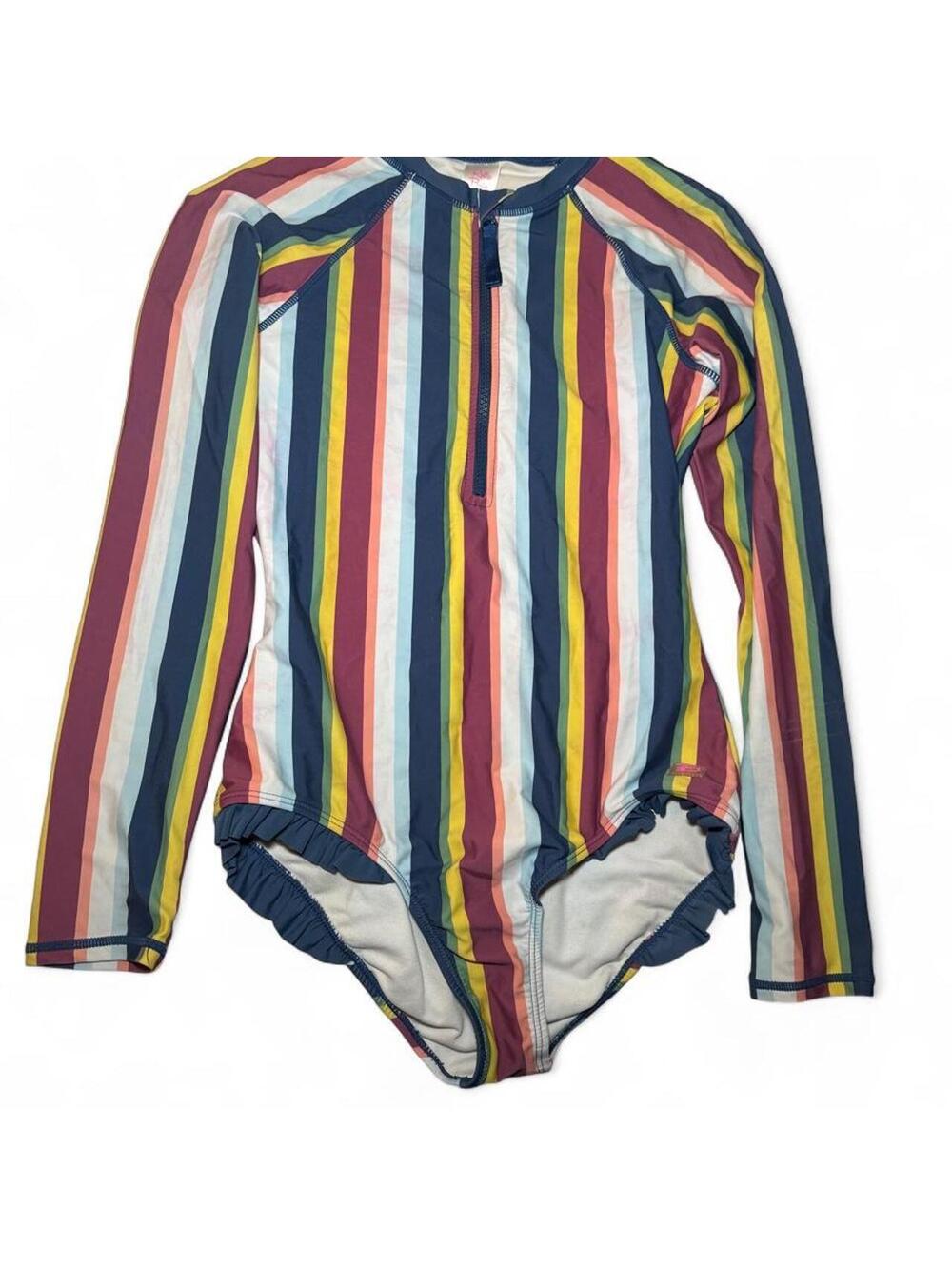Rufflebutts Girls Multi Swimsuit-one-piece